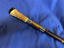 Mixed  Wood &  Horn  Walking Stick